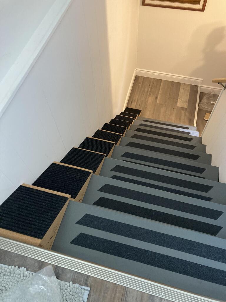StairWedge™ – Tread Grooved Design! Dog Ramp for Small Dogs – Versatile Stair Ramp for Any Staircase