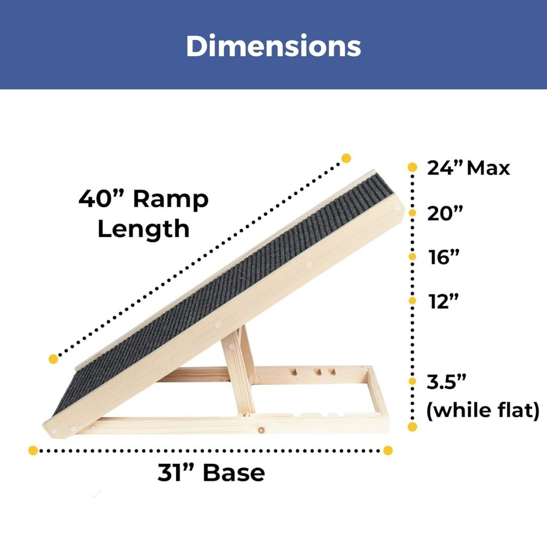 PawRamp™ Dog Ramp for Bed or Couch