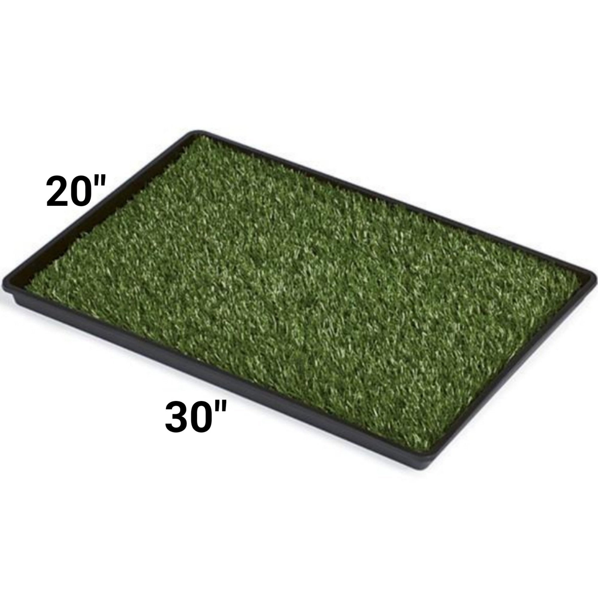 Mr. Peanut's Potty Place - Artificial Grass Puppy Pad for Dogs and Small Pets – Portable Training Pad with Tray