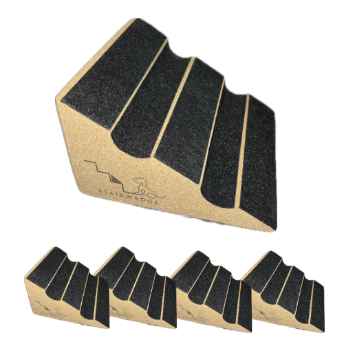 Stairwedge - Best Selling Tread and Grooved Design!  Dog Ramp for Small Dogs - Versatile Stair Ramp for Any Staircase