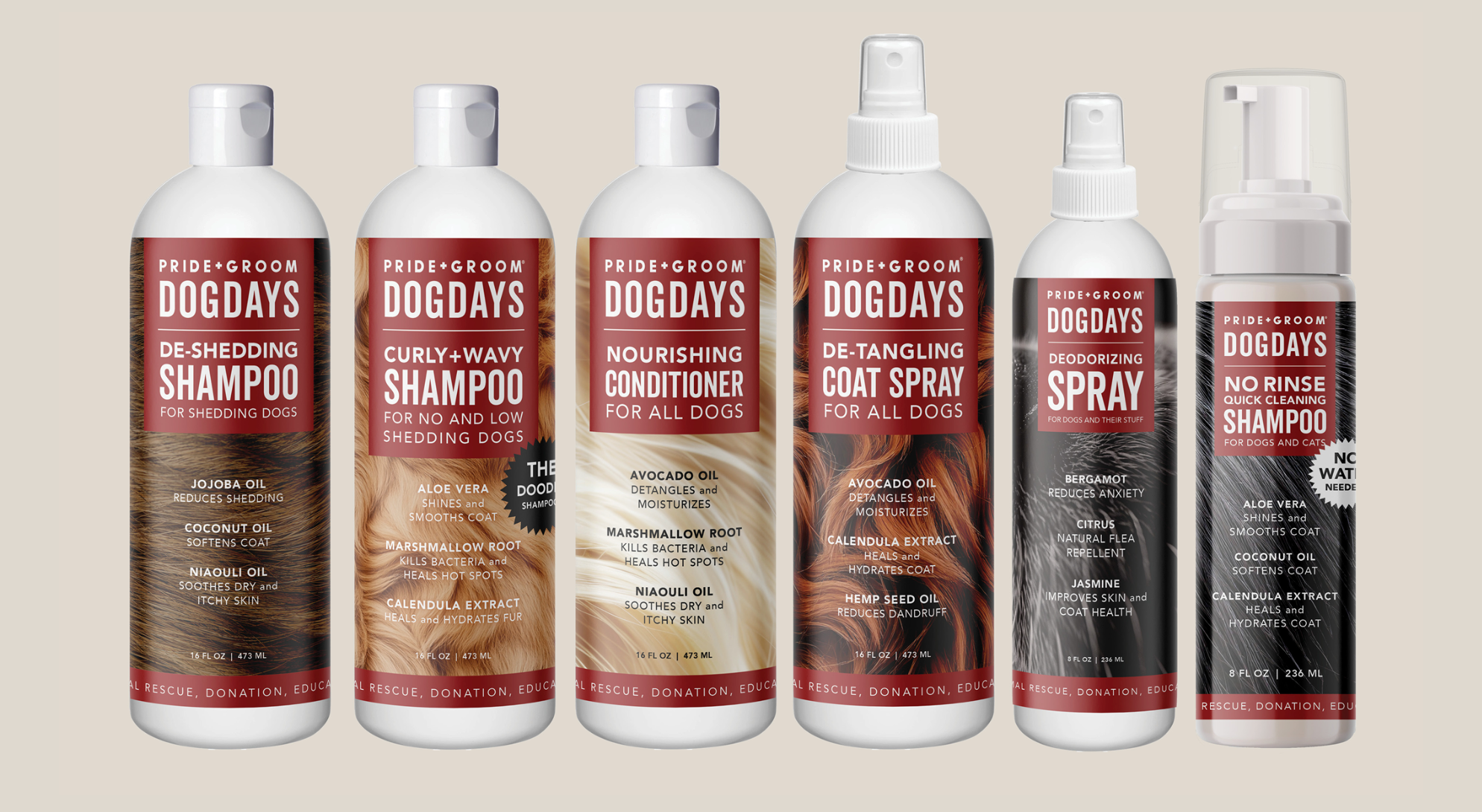 DOGDAYS Dog Deodorizing Spray