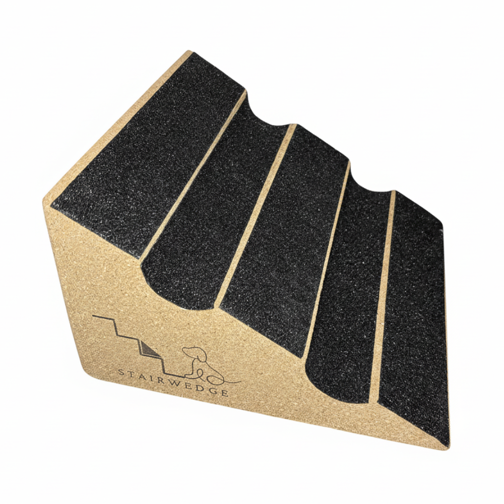 Stairwedge - Best Selling Tread and Grooved Design!  Dog Ramp for Small Dogs - Versatile Stair Ramp for Any Staircase