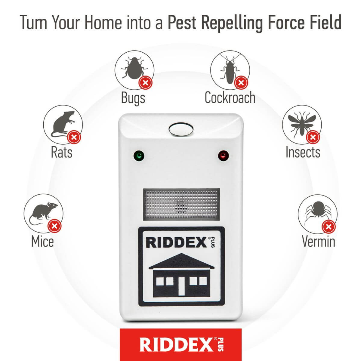 Riddex® Plus Electromagnetic Pest Repeller