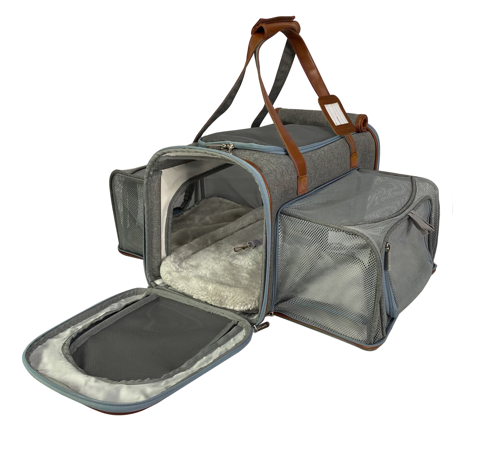 Mr. Peanut's Gold Series Big Apple XL Size Double Expandable Pet Carrier